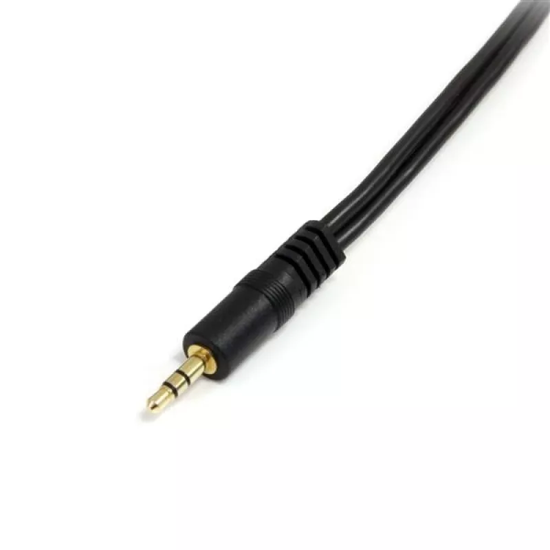 StarTech.com 6 collu stereo sadalītāja kabelis – 3,5 mm spraudnis uz 2x 3,5 mm ligzda