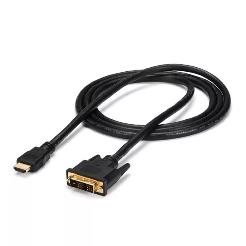 StarTech.com 6 ft HDMI to DVI-D kabelis - vīr./vīr., 1,8 m, HDMI, DVI-D, vīr., vīr., taisns