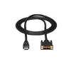 StarTech.com 6 ft HDMI to DVI-D kabelis - vīr./vīr., 1,8 m, HDMI, DVI-D, vīr., vīr., taisns