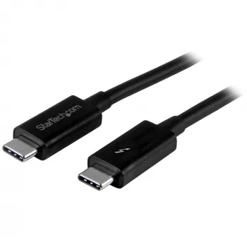 StarTech.com 1m Thunderbolt 3 (20Gbps) USB-C kabelis — saderīgs ar Thunderbolt, USB un DisplayPort