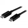StarTech.com 1m Thunderbolt 3 (20Gbps) USB-C kabelis — saderīgs ar Thunderbolt, USB un DisplayPort