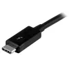 StarTech.com 1m Thunderbolt 3 (20Gbps) USB-C kabelis — saderīgs ar Thunderbolt, USB un DisplayPort