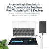 StarTech.com 1m Thunderbolt 3 (20Gbps) USB-C kabelis — saderīgs ar Thunderbolt, USB un DisplayPort