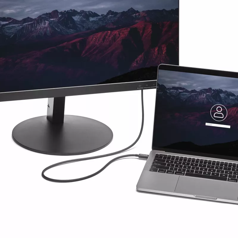 StarTech.com 2m Thunderbolt 3 (20Gbps) USB-C kabelis - saderīgs ar Thunderbolt, USB un DisplayPort