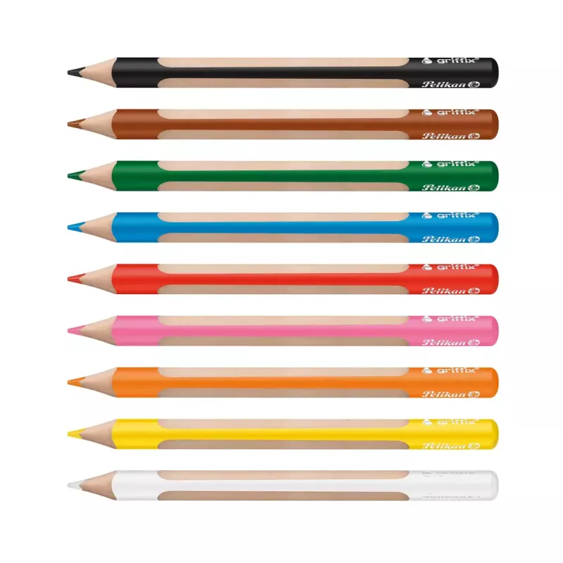 Akvareļu zīmulis Pelikan griffix Multicolour 10 gab.