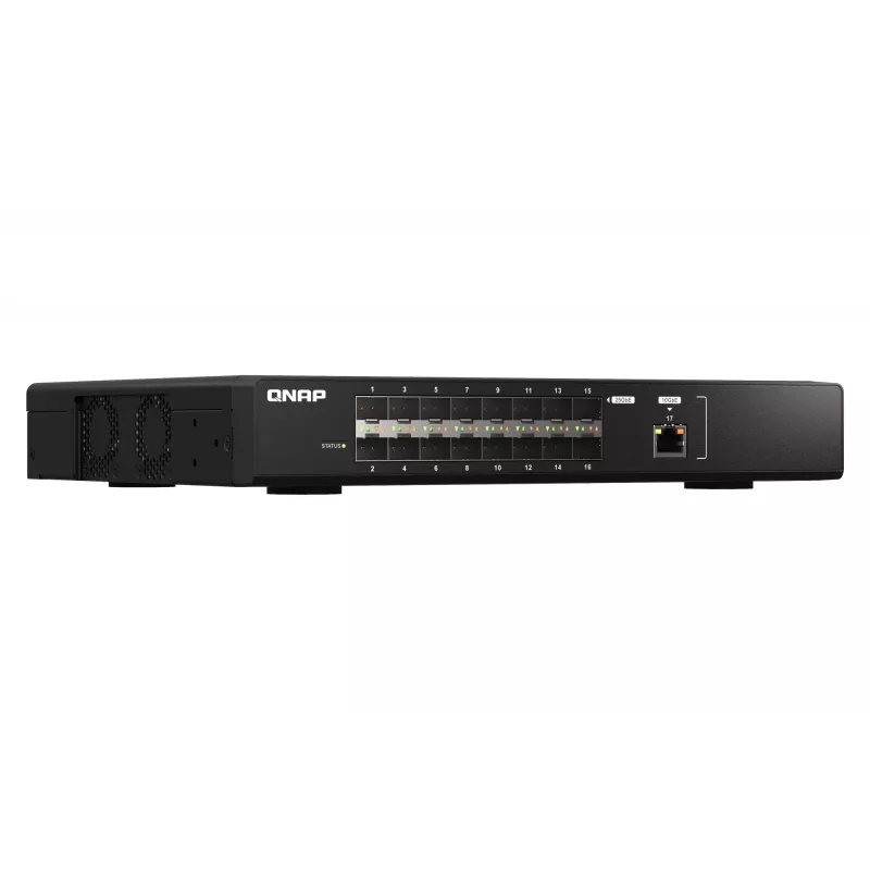QNAP QSW-M5216-1T tīkla komutators pārvaldāms L2 melns