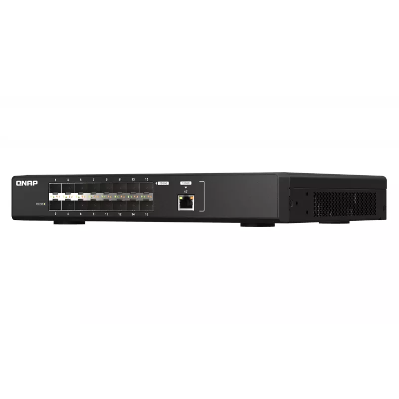 QNAP QSW-M5216-1T tīkla komutators pārvaldāms L2 melns