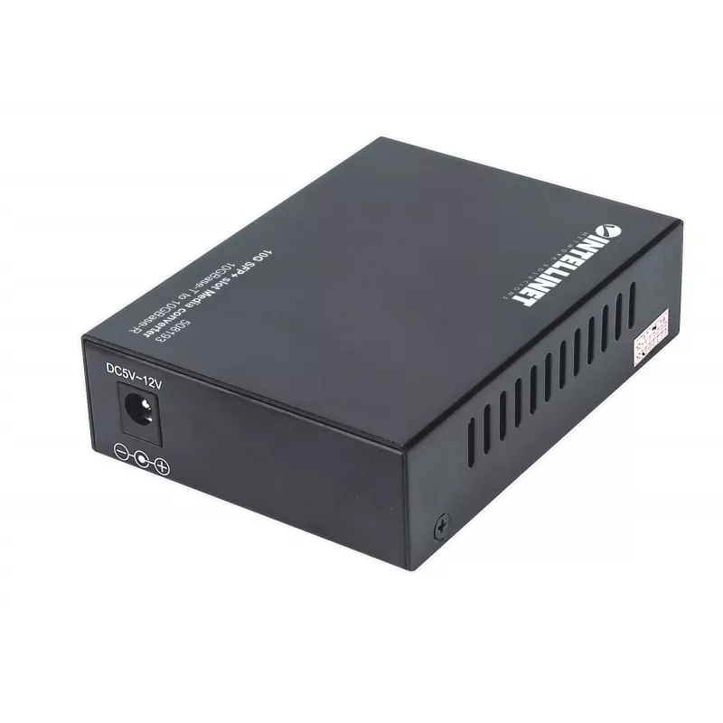 Intellinet 10GBase-T uz 10GBase-R multivides pārveidotājs, 1 x 10 GB SFP+ slots, 1 x 10GB RJ45 ports
