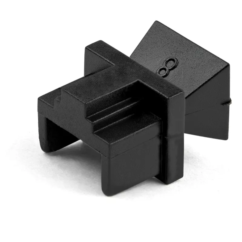 StarTech.com 100 gab. RJ45 putekļu vāciņu komplekts - atkārtoti lietojams RJ45 aizbāznis/ putekļu vāciņš - Ethernet/LAN porta aizsargs/ bloķētājs - iespraužams RJ45 ligzdas aizsargvāciņš centrmezgliem, komutatoriem, maršrutētājiem