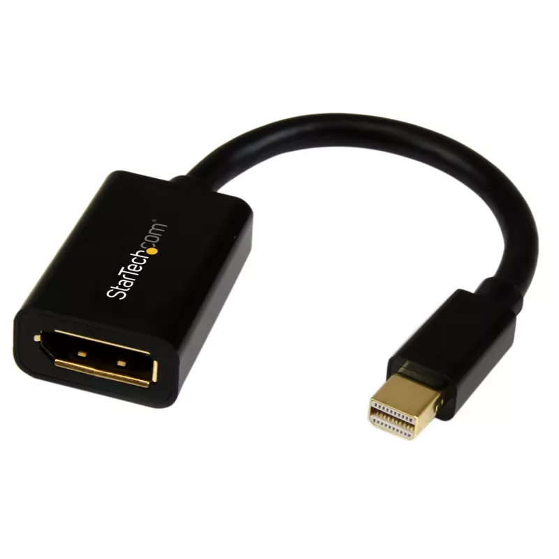 StarTech.com Mini DisplayPort–DisplayPort adapteris – 4K x 2K UHD video – Mini DP uz DP pārveidotājs – Mini DisplayPort uz DisplayPort 1.2 adapteris – mDP dators/dators uz DP monitoru/displeju