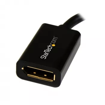 StarTech.com Mini DisplayPort–DisplayPort adapteris – 4K x 2K UHD video – Mini DP uz DP pārveidotājs – Mini DisplayPort uz DisplayPort 1.2 adapteris – mDP dators/dators uz DP monitoru/displeju