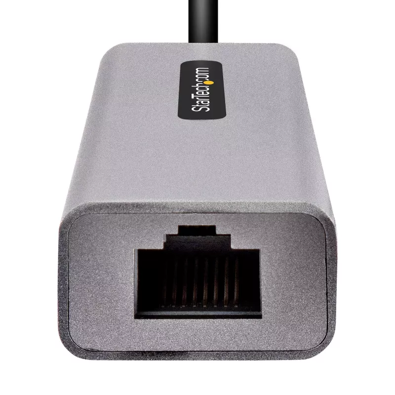 StarTech.com USB-C uz Ethernet adapteris, USB 3.0 uz Gigabit Ethernet tīkla adapteris - 10/100/1000 Mbps, USB-C uz RJ45 Ethernet adapteris (GbE), 12 collu pievienots kabelis, bez draiveru instalēšanas
