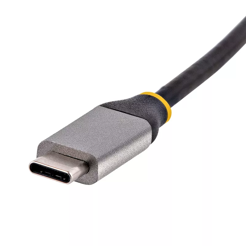 StarTech.com USB-C uz Ethernet adapteris, USB 3.0 uz Gigabit Ethernet tīkla adapteris - 10/100/1000 Mbps, USB-C uz RJ45 Ethernet adapteris (GbE), 12 collu pievienots kabelis, bez draiveru instalēšanas