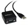 StarTech.com 2,5 m 1 porta FTDI USB uz seriālo RS232 adaptera kabelis ar optisko izolāciju, USB uz RS232 adapteris – TAA