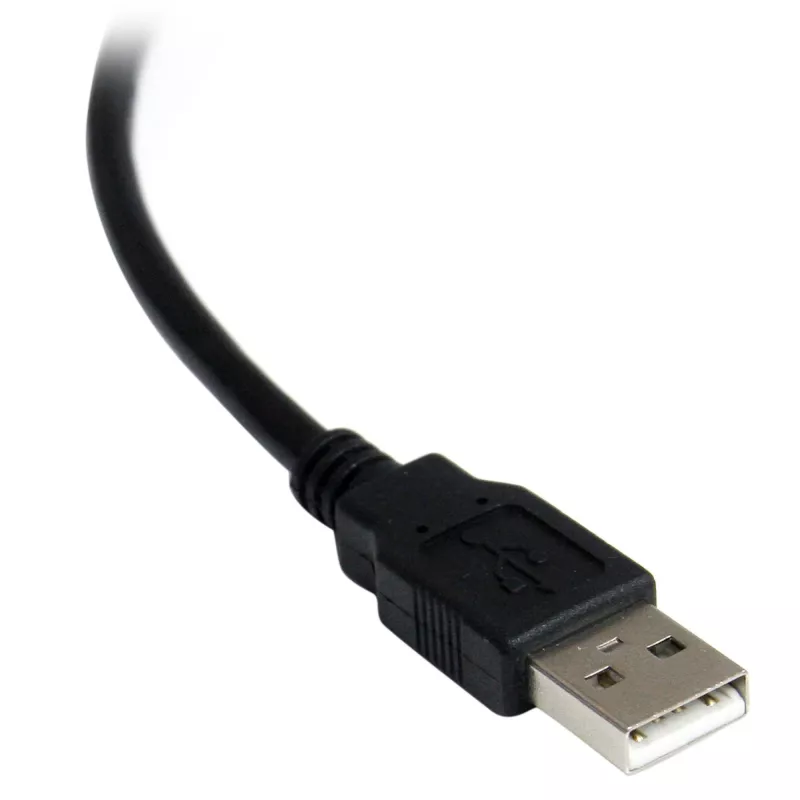 StarTech.com 2,5 m 1 porta FTDI USB uz seriālo RS232 adaptera kabelis ar optisko izolāciju, USB uz RS232 adapteris – TAA