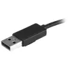 StarTech.com 4 portatīvais USB 2.0 centrmezgls ar iebūvētu kabeli