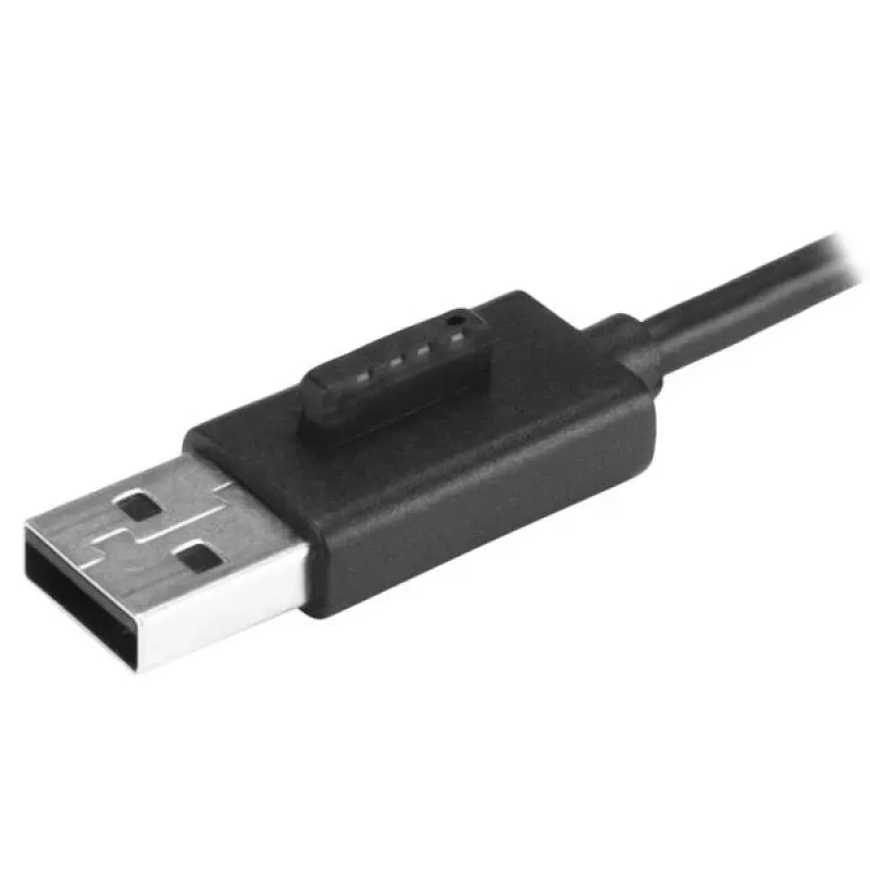 StarTech.com 4 portatīvais USB 2.0 centrmezgls ar iebūvētu kabeli