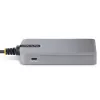 StarTech.com 4 portu USB centrmezgls - USB 3.0 5 Gbps, ar kopnes barošanu, USB-A uz 4x USB-A centrmezgls ar papildu barošanas ieeju - pārnēsājams galddatoru/klēpjdatoru USB centrmezgls, 1 pēdas/30 cm kabelis, USB paplašināšanas centrmezgls