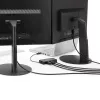 StarTech.com USB 3.0 Mini dokstacija - divu monitoru USB-A dokstacija ar DisplayPort 4K 60Hz video un Gigabit Ethernet - 1 pēdas (30 cm) kabelis - pārnēsājams USB 3.1 Gen 1 Type-A klēpjdatora adapteris