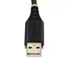 StarTech.com 10 pēdu (3 m) USB–seriālais adaptera kabelis, COM saglabāšana, maināmas skrūves/uzgriežņi, USB-A uz DB9 RS232, FTDI IC, ESD aizsardzība, Windows/macOS/Linux