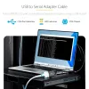 StarTech.com 10 pēdu (3 m) USB–seriālais adaptera kabelis, COM saglabāšana, maināmas skrūves/uzgriežņi, USB-A uz DB9 RS232, FTDI IC, ESD aizsardzība, Windows/macOS/Linux