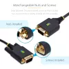 StarTech.com 10 pēdu (3 m) USB–seriālais adaptera kabelis, COM saglabāšana, maināmas skrūves/uzgriežņi, USB-A uz DB9 RS232, FTDI IC, ESD aizsardzība, Windows/macOS/Linux
