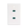 StarTech.com LC uz LC savienotājs, LC optiskās šķiedras savienotājs, LC/UPC Keystone ligzda, dupleksais optiskās šķiedras LC Keystone savienotājs plākstera panelim