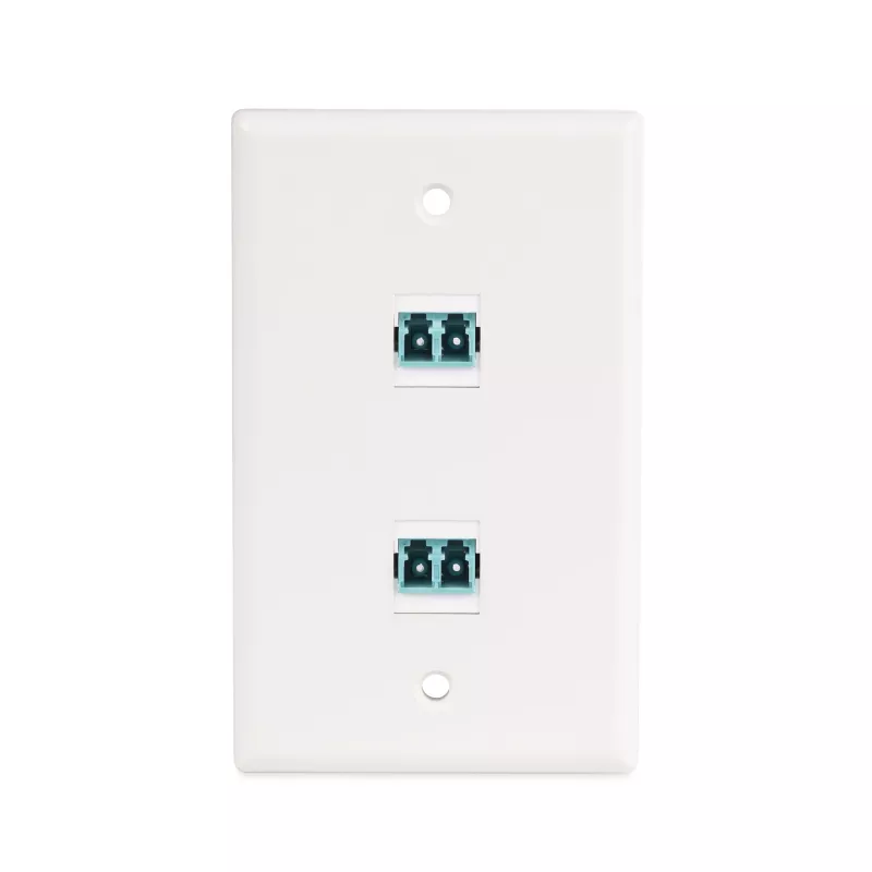 StarTech.com LC uz LC savienotājs, LC optiskās šķiedras savienotājs, LC/UPC Keystone ligzda, dupleksais optiskās šķiedras LC Keystone savienotājs plākstera panelim
