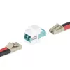 StarTech.com LC uz LC savienotājs, LC optiskās šķiedras savienotājs, LC/UPC Keystone ligzda, dupleksais optiskās šķiedras LC Keystone savienotājs plākstera panelim