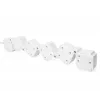Strāvas sadalītājs Digitus Flexible 4-vietīgs ar 2 USB pieslēgvietām & slēdzi