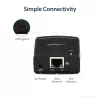 StarTech.com 10/100 Mbps Ethernet uz USB 2.0 tīkla LPR drukas serveris