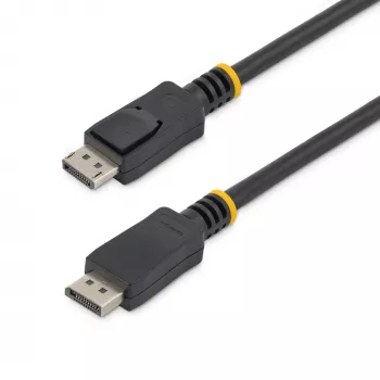 StarTech.com 7m (23ft) DisplayPort kabelis — 2560 x 1440p — DisplayPort–DisplayPort kabelis — DP–DP kabelis monitoram — DP video/displeja vads — fiksējošie DP savienotāji — HDCP un DPCP