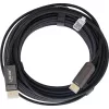 InLine DisplayPort uz HDMI AOC pārveidotāja kabelis, 4K/60Hz, melns, 15m