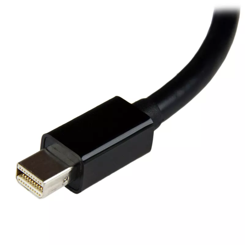 StarTech.com Mini DisplayPort–DVI adapteris — Mini DP–DVI-D pārveidotājs — 1080p video — mDP vai Thunderbolt 1/2 Mac/PC uz DVI monitoru — kompakts mDP 1.2–DVI vienkanāla adaptera vads