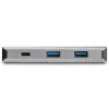 StarTech.com 4 Portu USB C centrmezgls (10 Gbps) uz 3x USB-A un 1x USB-C – 100 W jaudas padeve ar caurlaides uzlādi – pārnēsājams USB 3.2 Gen 2 Type-C klēpjdatora adapteris – darbojas ar TB3~4