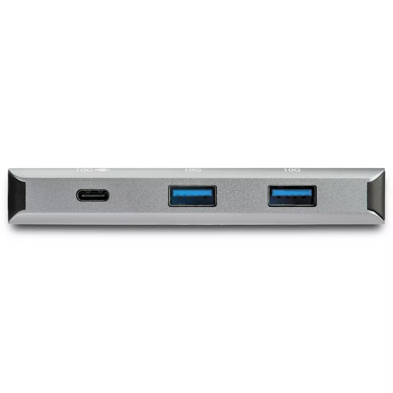 StarTech.com 4 Portu USB C centrmezgls (10 Gbps) uz 3x USB-A un 1x USB-C – 100 W jaudas padeve ar caurlaides uzlādi – pārnēsājams USB 3.2 Gen 2 Type-C klēpjdatora adapteris – darbojas ar TB3~4