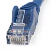StarTech.com 7m CAT6 Ethernet kabelis - LSZH (Low Smoke Zero Halogen) - 10 Gigabit 250Mhz 100W PoE RJ45 10GbE UTP tīkla ielāpu vads, bez aizķeršanās, ar stiepes slodzes mazināšanu - zils, CAT 6, ETL Verified, 24AWG