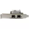 StarTech.com 2 portu 10G optiskā tīkla karte ar atvērtiem SFP+ slotiem — PCIe, Intel mikroshēmojums