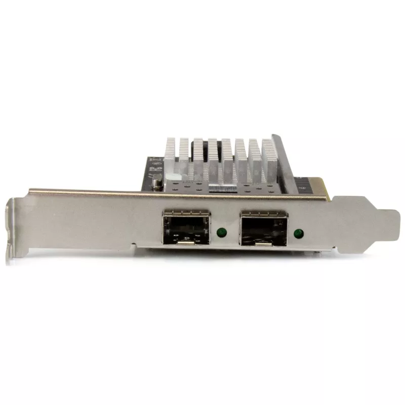 StarTech.com 2 portu 10G optiskā tīkla karte ar atvērtiem SFP+ slotiem — PCIe, Intel mikroshēmojums