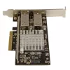 StarTech.com 2 portu 10G optiskā tīkla karte ar atvērtiem SFP+ slotiem — PCIe, Intel mikroshēmojums