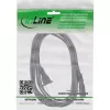 InLine strāvas kabelis, ASV kontakts, vīrišķais / Euro 8 sievišķais, 1,8 m
