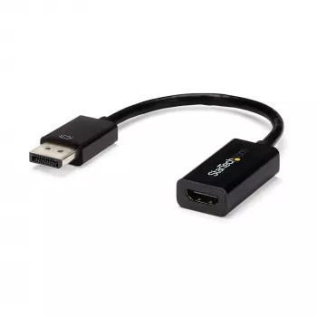 StarTech.com DisplayPort uz HDMI adapteris - 4K 30Hz aktīvais DisplayPort uz HDMI video pārveidotājs - DP uz HDMI monitors/TV/displejs kabeļa adapteris-donglis - Ultra HD DP 1.2 uz HDMI 1.4 adapteris