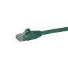 StarTech.com 2m CAT6 Ethernet kabelis - zaļš CAT 6 Gigabit Ethernet vads - 250MHz 100W PoE RJ45 UTP tīkla/plākstera vads bez aizķeršanās ar stiepes aizsardzību, individuāli pārbaudīts