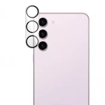 Kameras objektīva aizsargs PanzerGlass Samsung Galaxy S23 S23 Plus pret skrāpējumiem un triecieniem