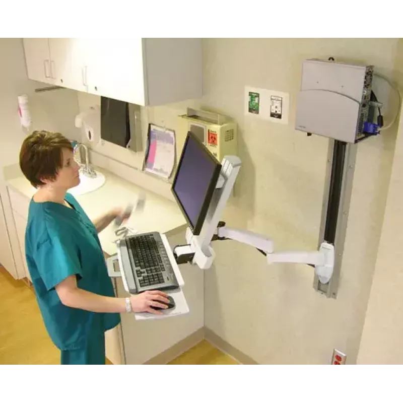 Sienas stiprinājums Ergotron 200 Series Combo Arm 61 cm (24 collas)