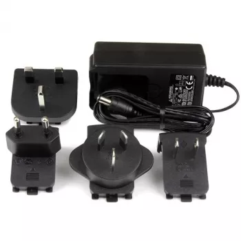StarTech.com līdzstrāvas barošanas adapteris - 5V, 3A, universāls, iekštelpām, 100–240 V, 5 V, 3 A, M tipa