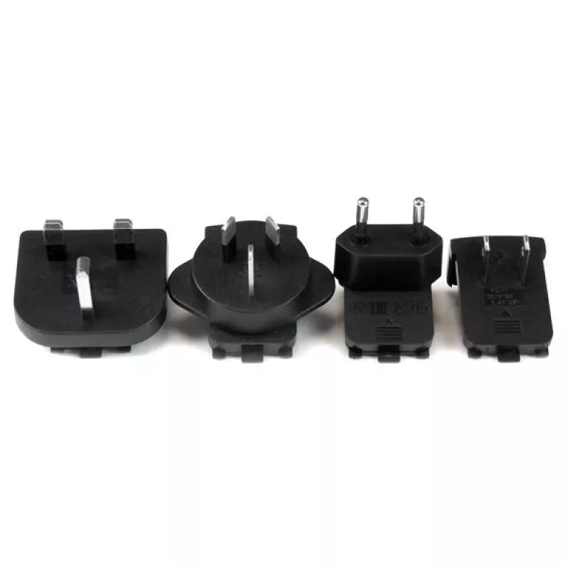 StarTech.com līdzstrāvas barošanas adapteris - 5V, 3A, universāls, iekštelpām, 100–240 V, 5 V, 3 A, M tipa