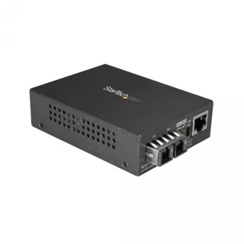 StarTech.com Multimode (MM) SC optiskās šķiedras pārveidotājs 10/100/1000 tīkliem — diapazons 550 m — Gigabit Ethernet — 850 nm — pilnais duplekss