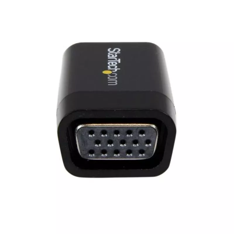 StarTech.com Compact HDMI to VGA Adapter Converter - Ideāls Chromebook, Ultrabook un klēpjdatoriem – 1920x1200/1080p