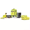 DICOTA Hi-Vis mugursoma dzeltena EN ISO 20471:2013 sertifikācija